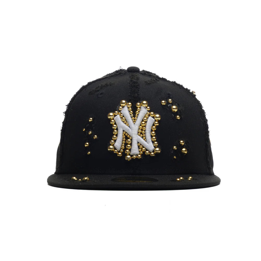New York Yankees GOLD Pearls Black