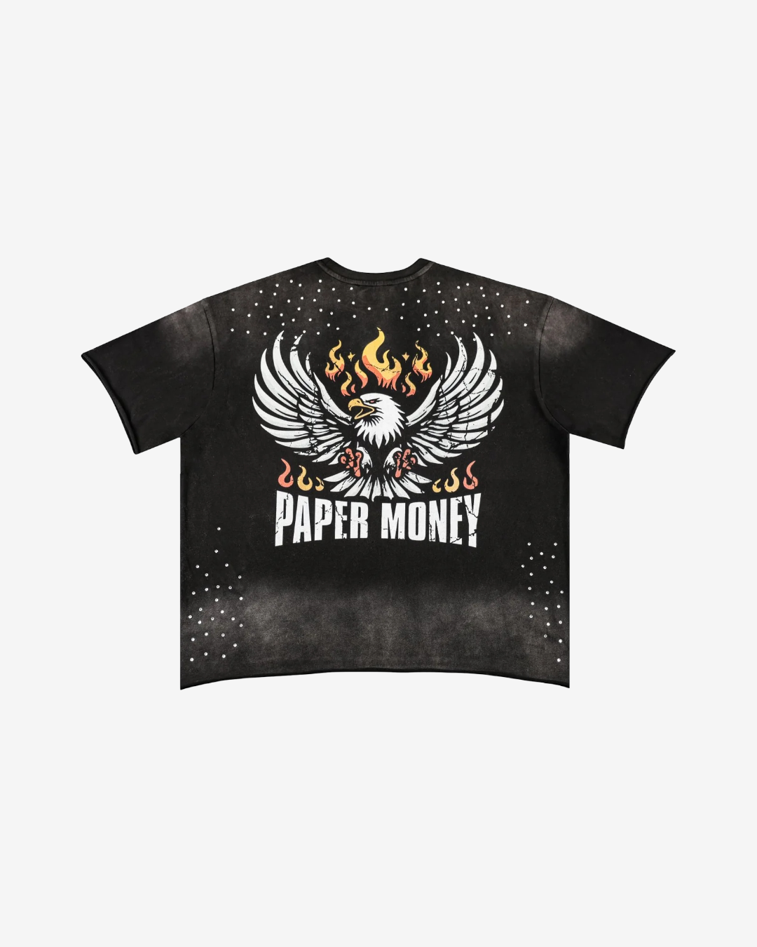 PAPER MONEY - Moto Rhinestone Tee