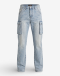 PAPER MONEY - PEARL CRYSTAL PANTS DENIM