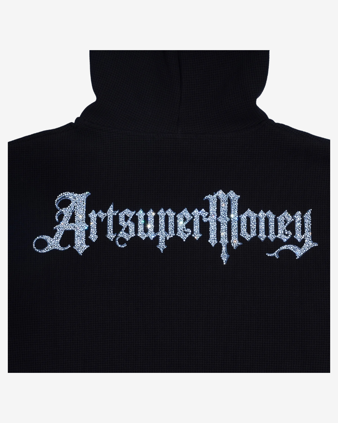 ART SUPERMONEY HOODIE CHROMEBIRD BLACK