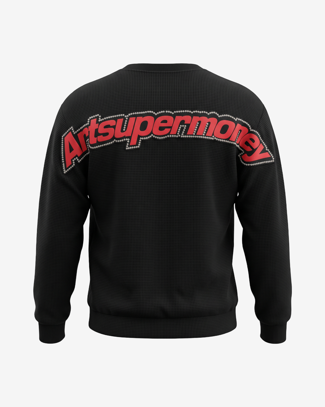 ART SUPERMONEY WAFFLECIRCLE BLACK