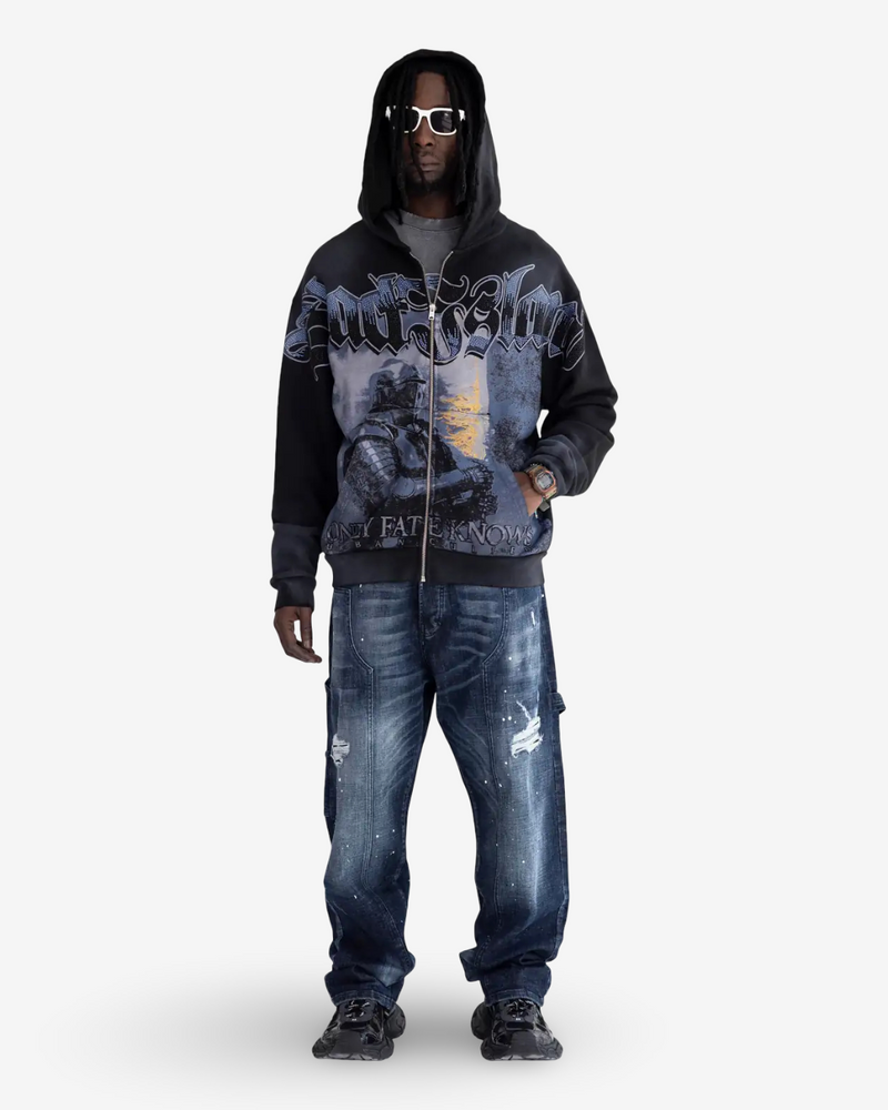 BLACK ISLAND - ZIP HOODIE 2079