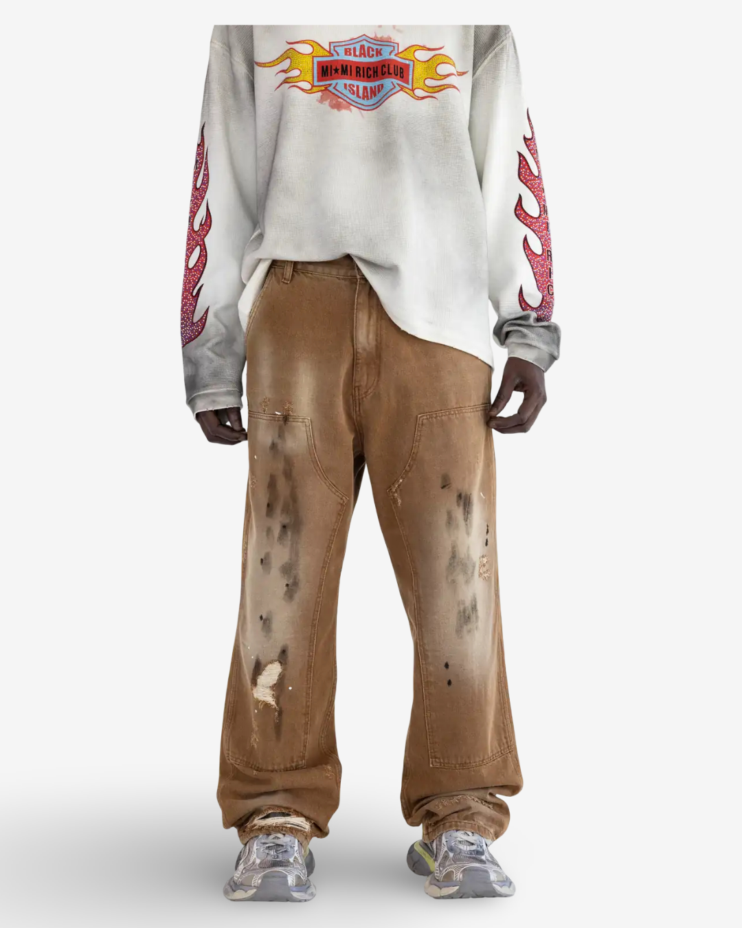 BLACK ISLAND - BAGGY BROWN 17710