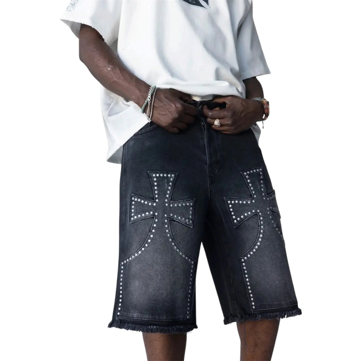 Black Island - Jeans Black Cross 17656