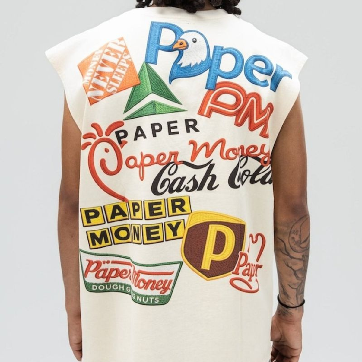 PAPER MONEY - COUNTER SLEVELESS CREAM