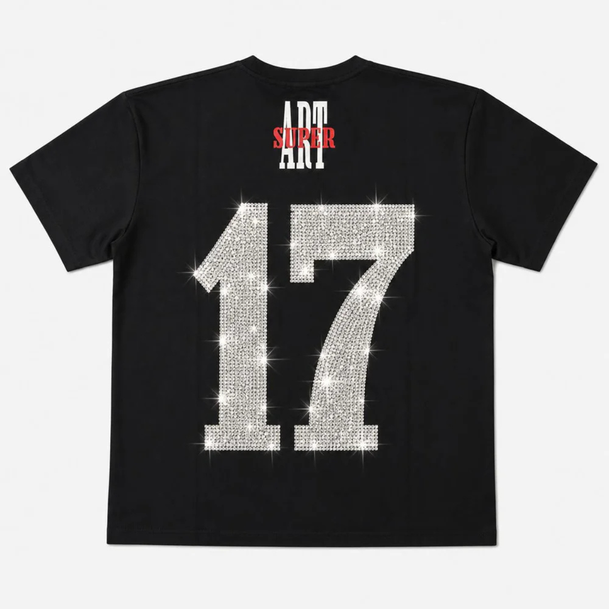 Artsupermoney Tee Crazy Bull - Black