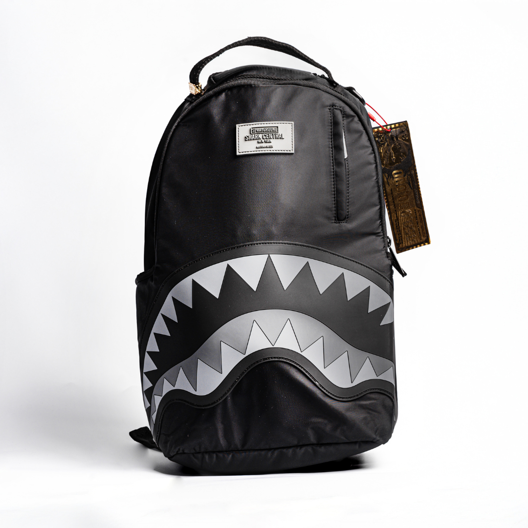 ZAINO SPRAYGROUND CENTRAL SHARK BLACK