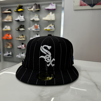 New Era White Sox Black