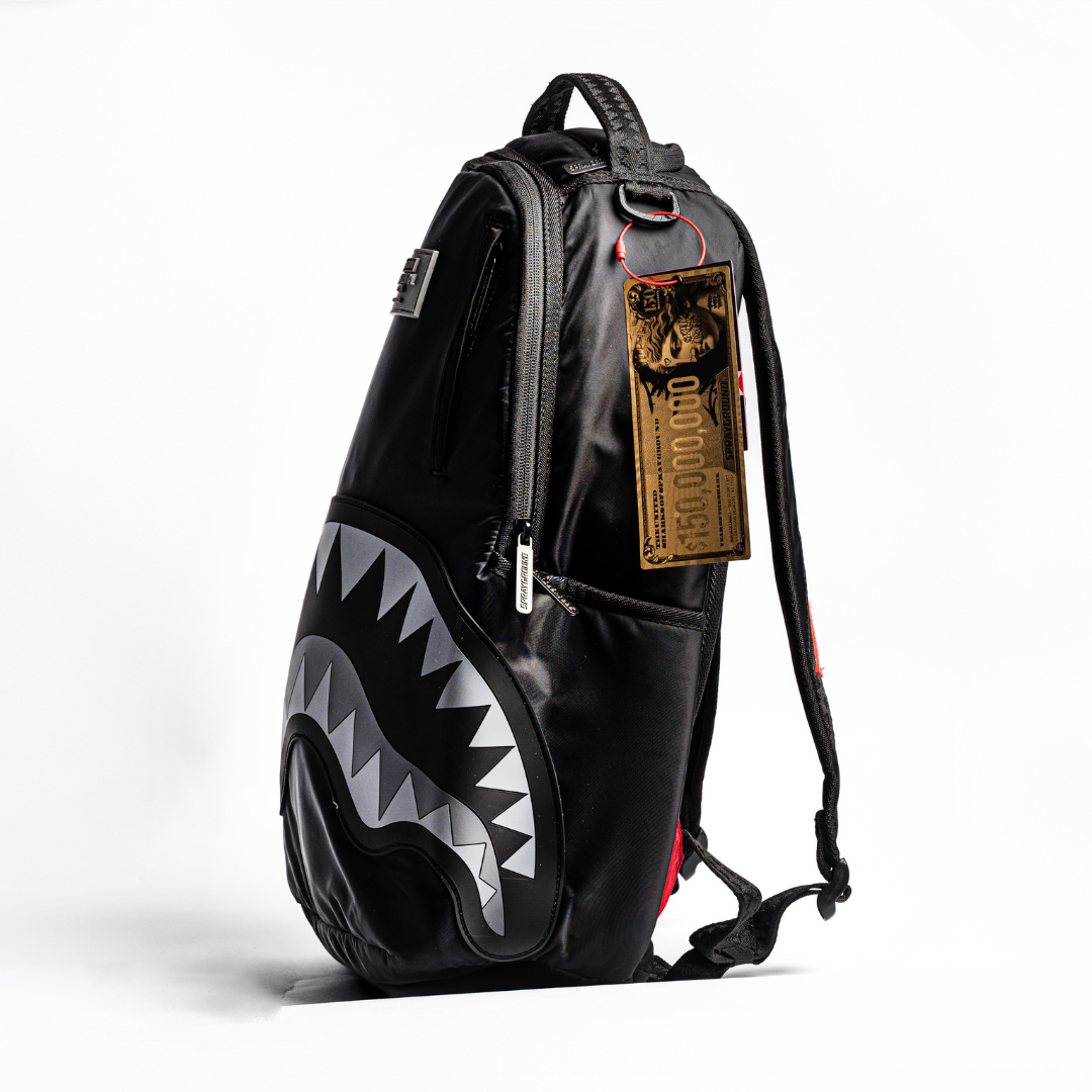 ZAINO SPRAYGROUND CENTRAL SHARK BLACK