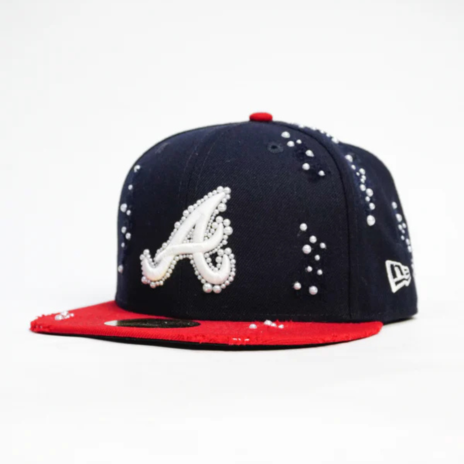 Cappellino New Era 59Fifty Atltanta Braves Pearl Custom