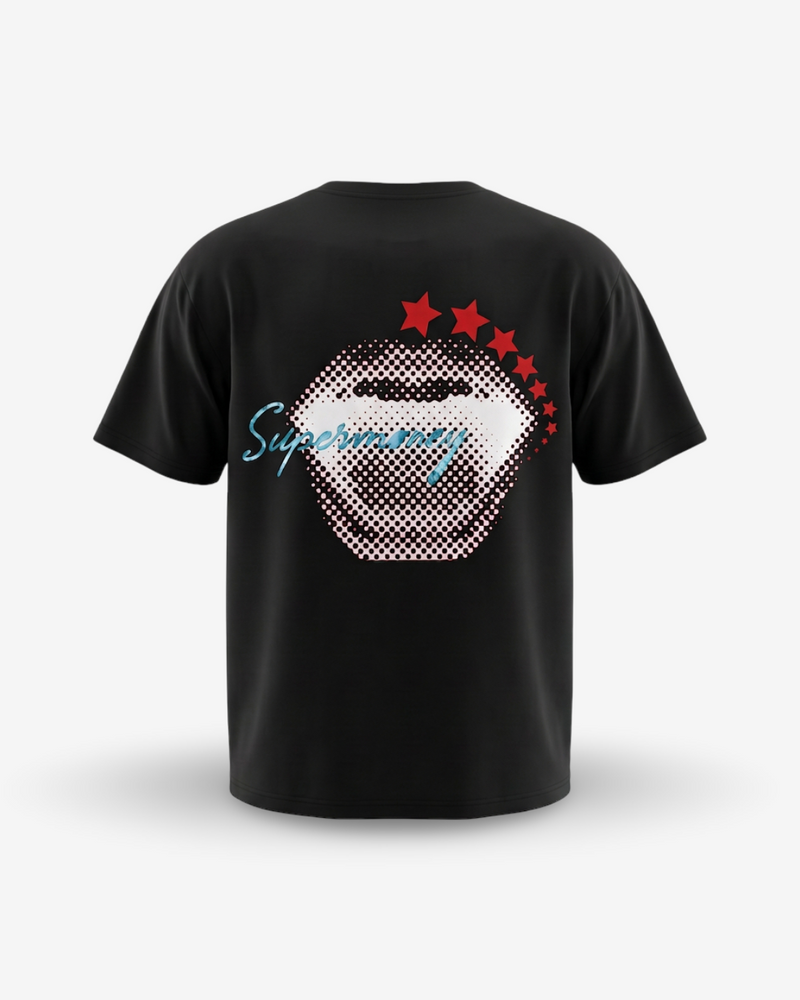 Artsupermoney Tee Pixel - Nero