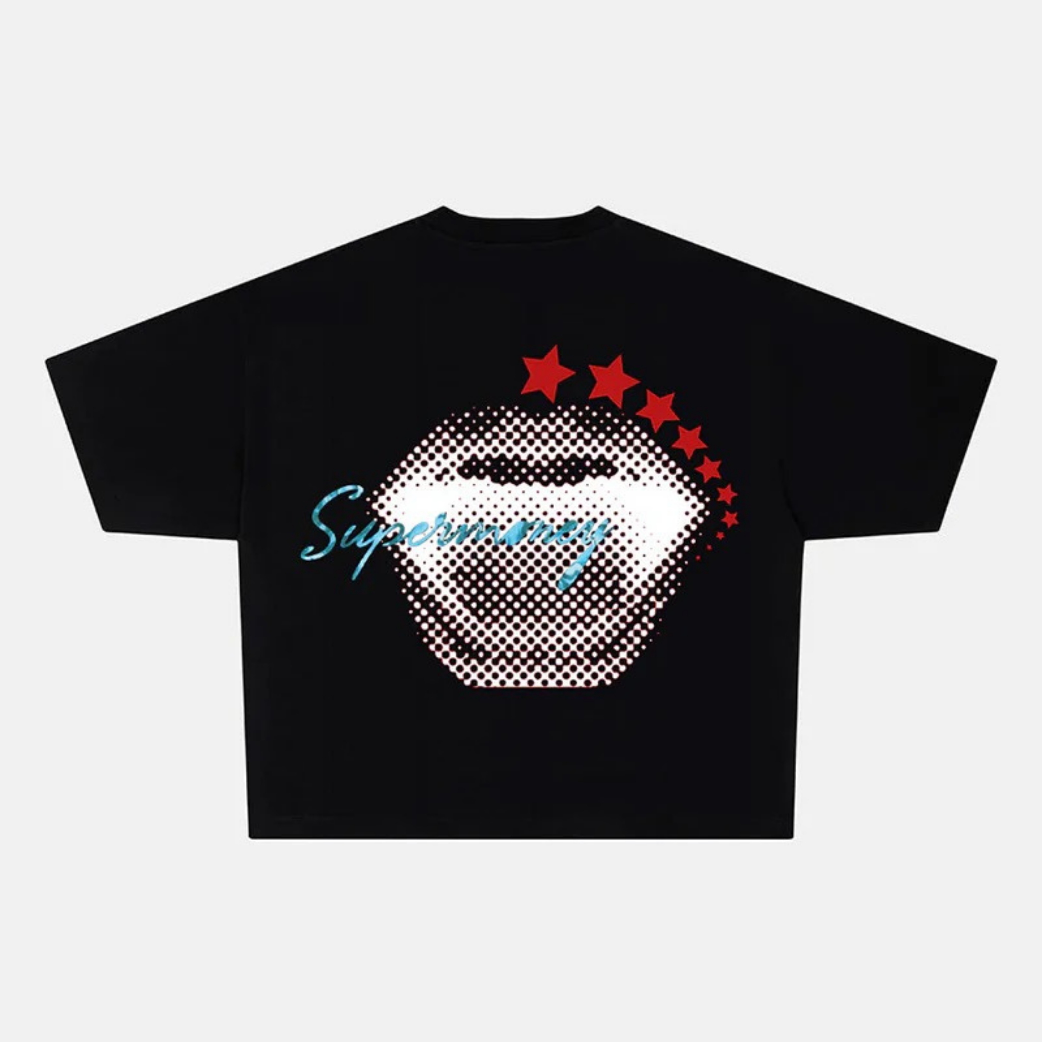 Artsupermoney Tee Pixel - Nero