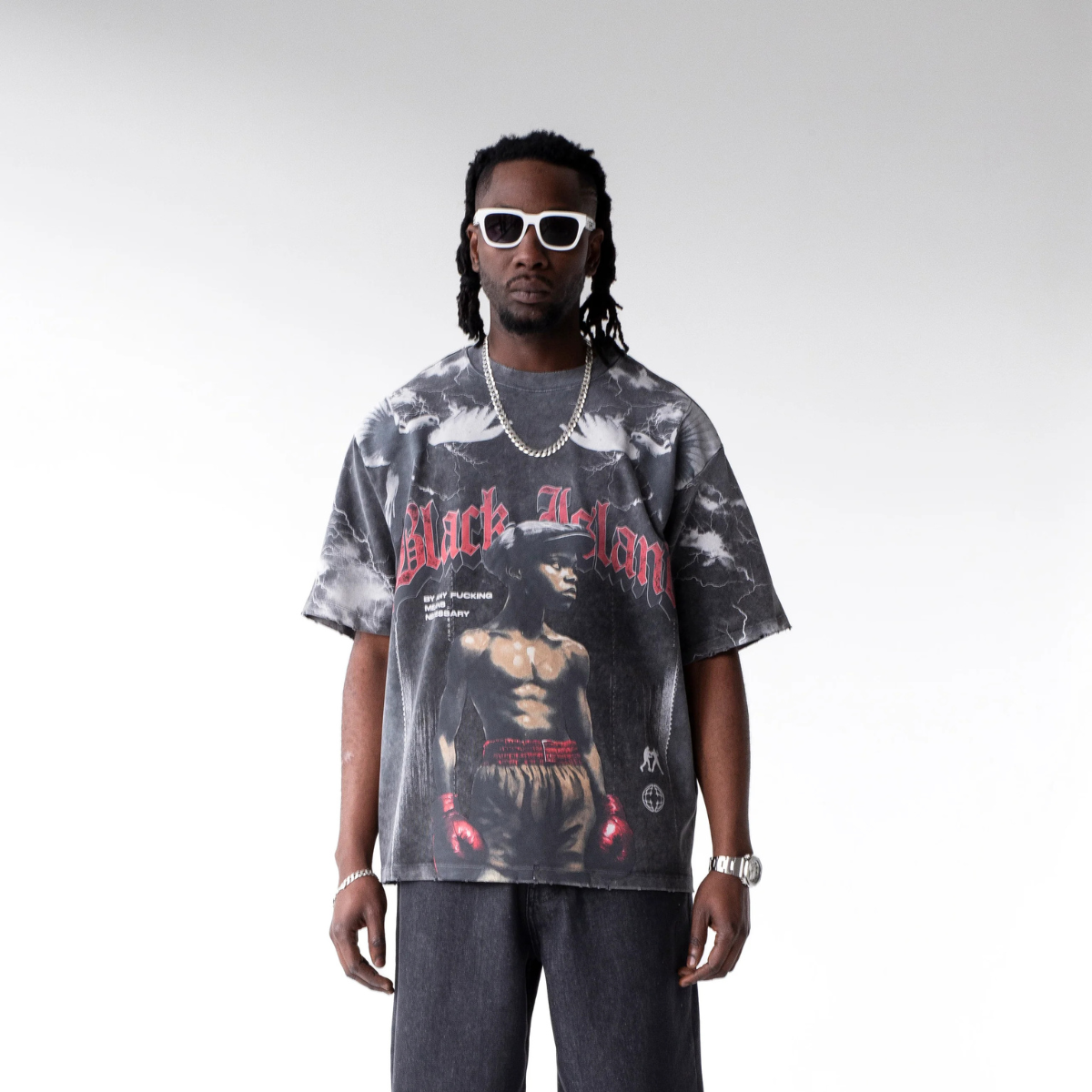 Black Island T Shirt 2003 - Antrachite