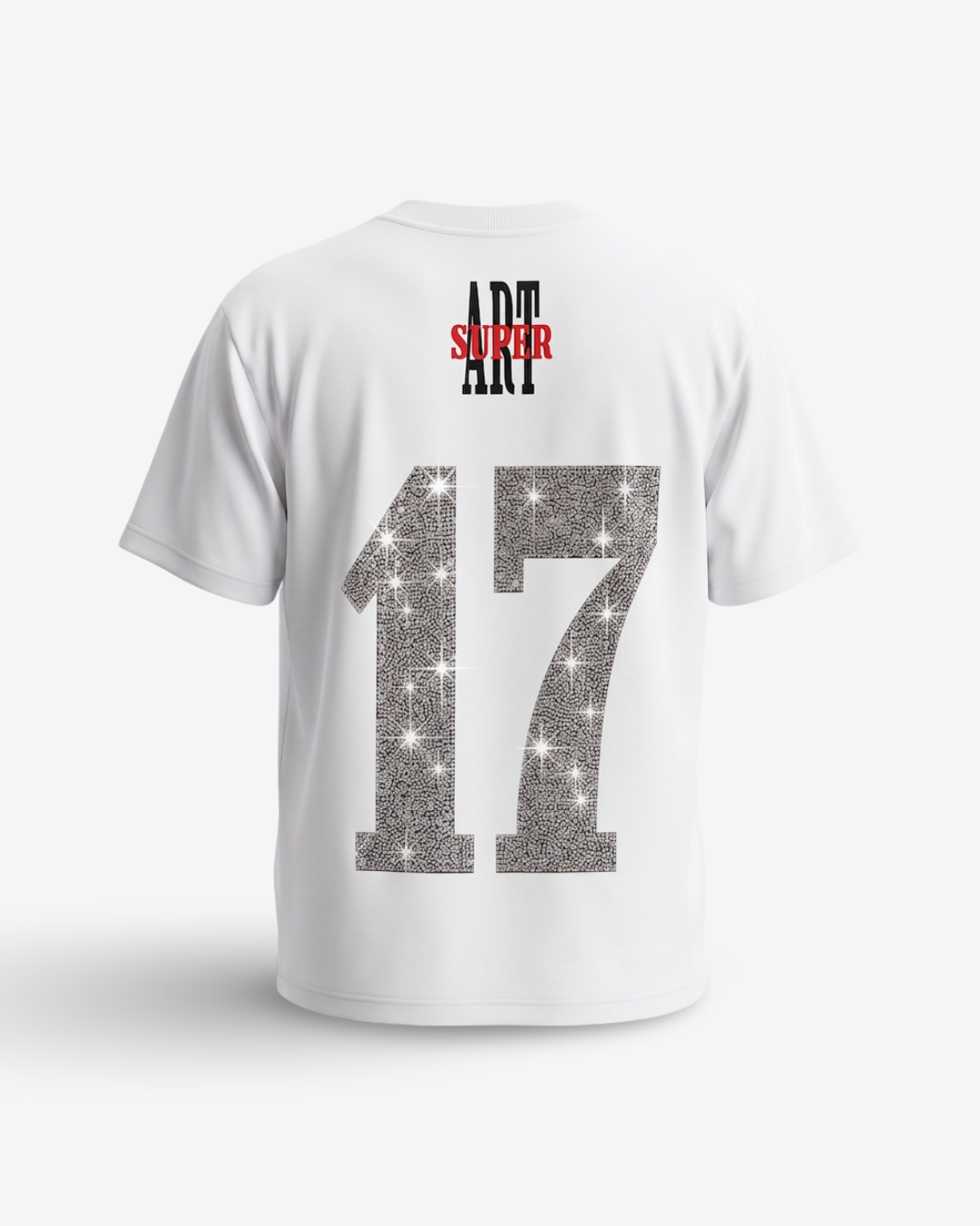 Artsupermoney Tee Crazy Bull - Off White