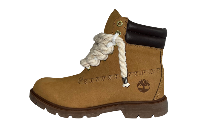 TIMBERLAND ROPE LACES Basic 6 Inch Lace Up Waterproof Boot