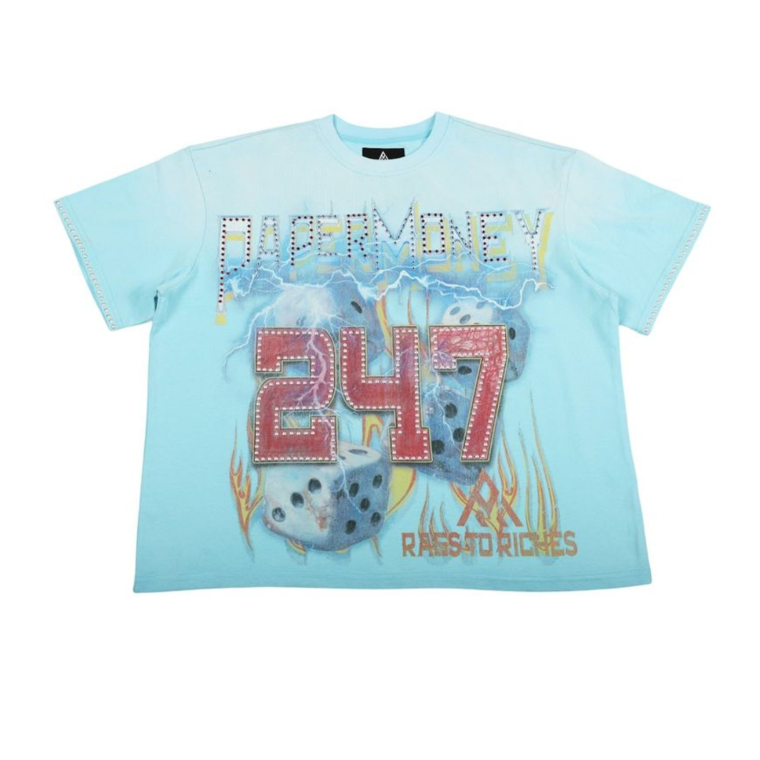 PAPER MONEY - ROLLING TEE BLUE