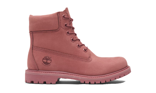 TIMBERLAND PREMIUM VELVET RED 6 Inch Lace Up Waterproof Boot