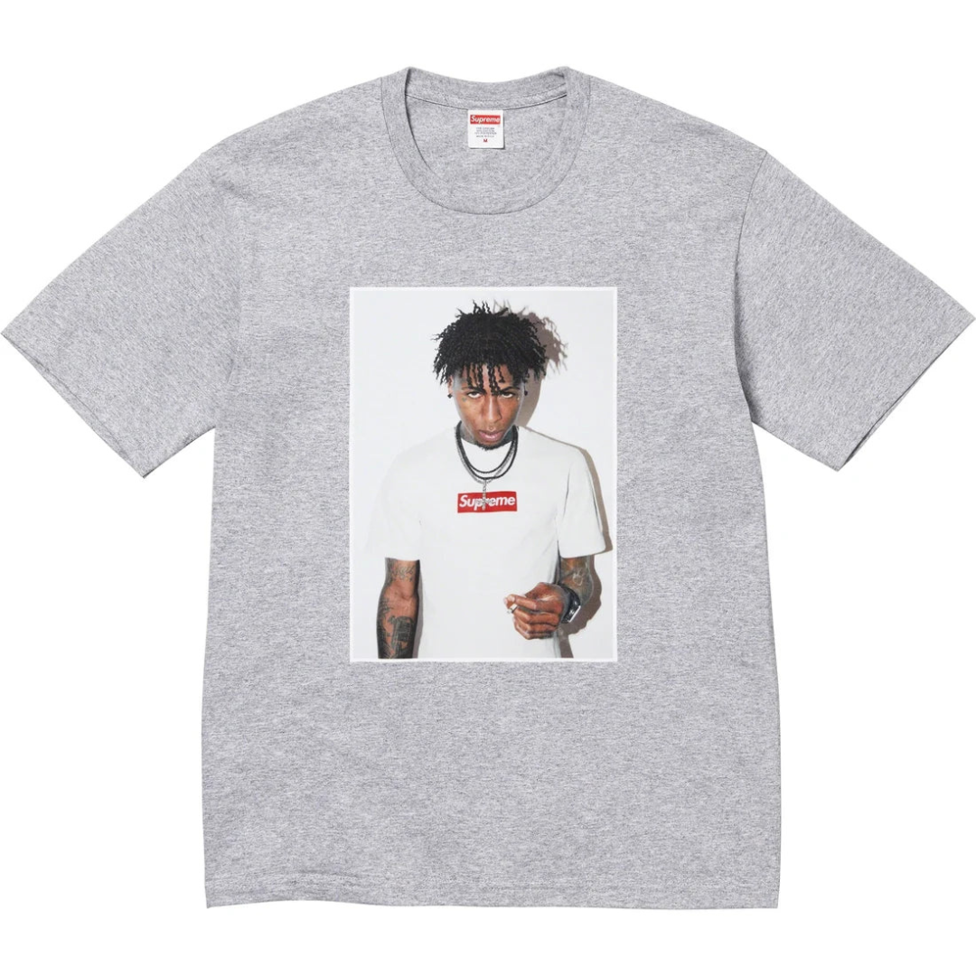 SUPREME NBA YOUNGBOY TEE GREY