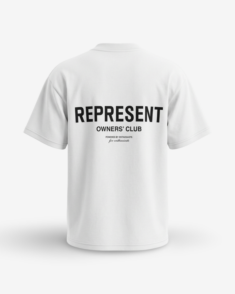 REPRESENT - T-SHIRT BIANCO