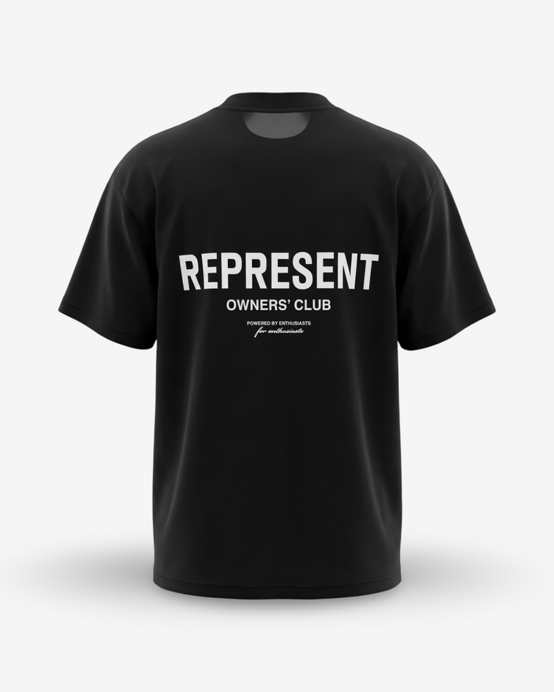 REPRESENT - T-SHIRT NERA