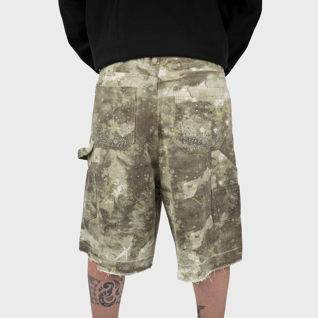 PAPER MONEY - JORTS CRYSTALIZED CAMO