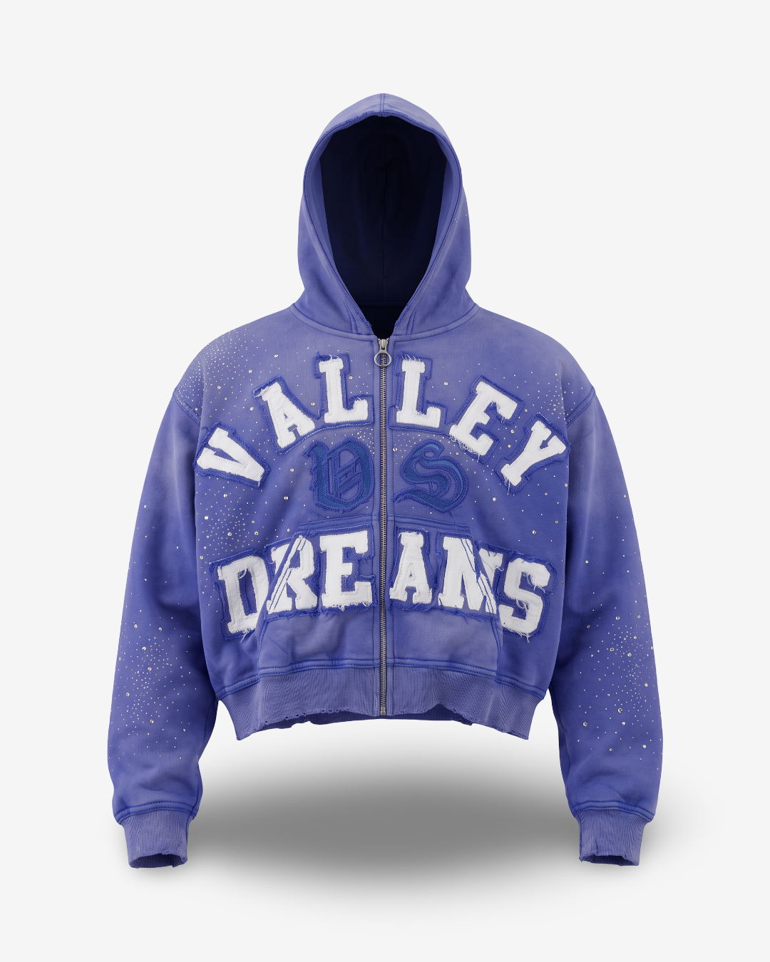 VALLEY - CLASSICO ZIP UP HOODIE [SAPPHIRE]