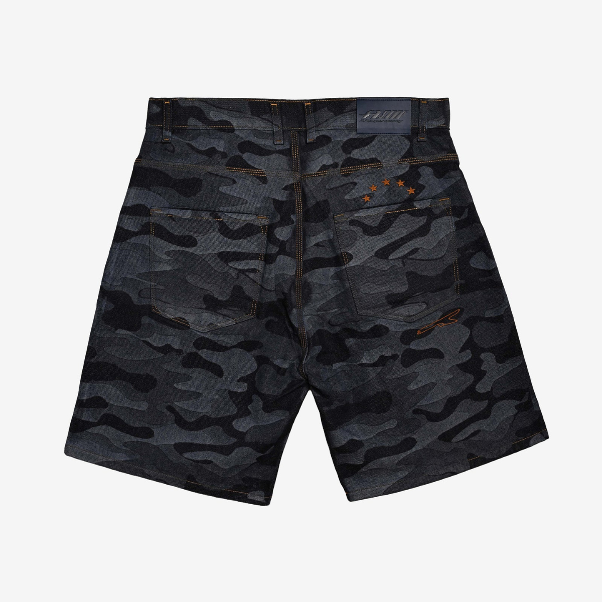 Artsupermoney Shorts Camo - Indigo