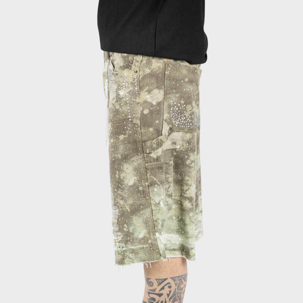 PAPER MONEY - JORTS CRYSTALIZED CAMO