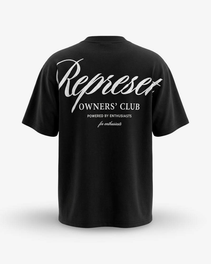 REPRESENT - T-SHIRT SCRIPT NERA