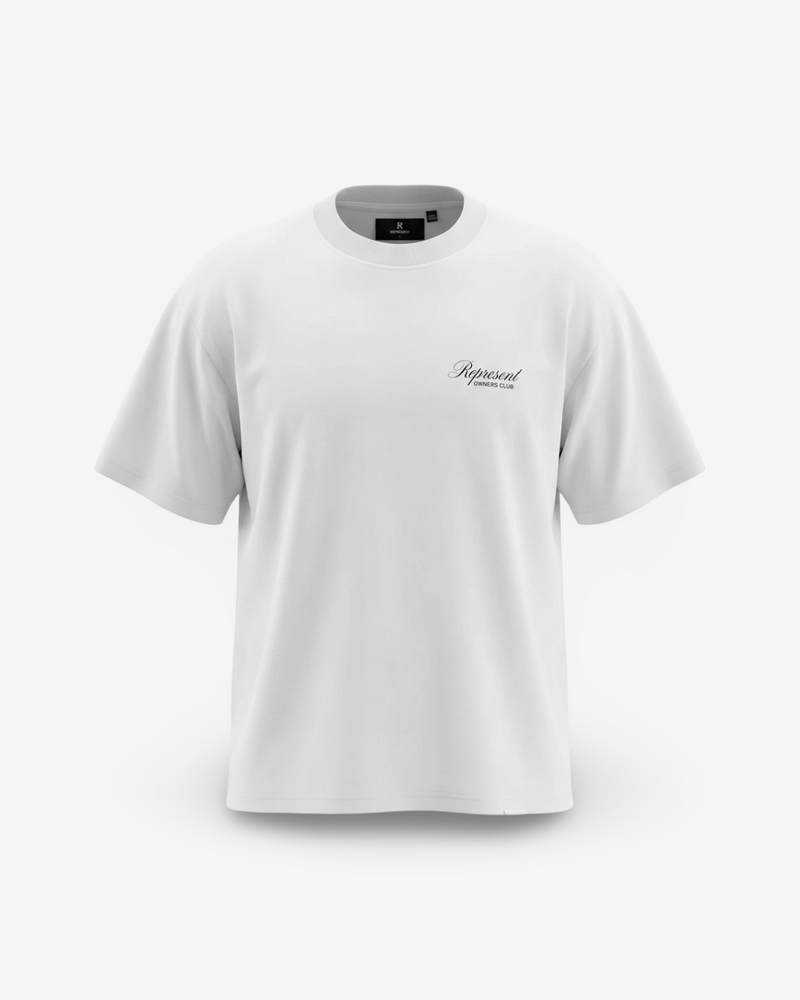 REPRESENT - T-SHIRT SCRIPT BIANCA