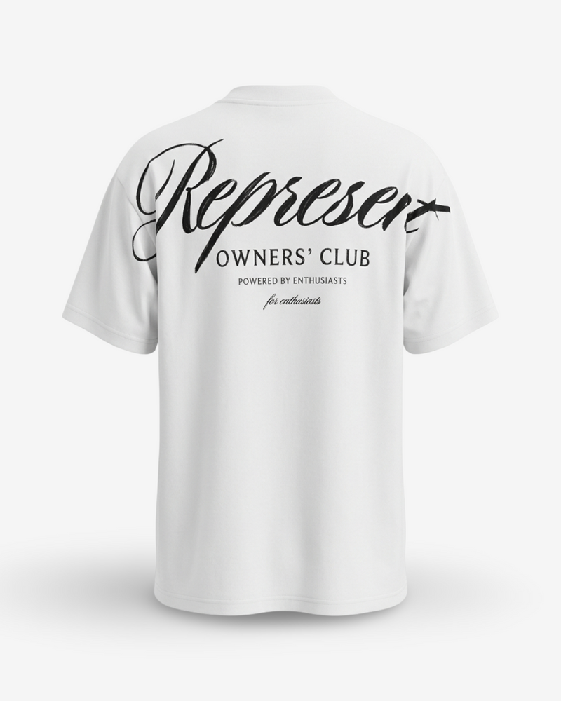 REPRESENT - T-SHIRT SCRIPT BIANCA