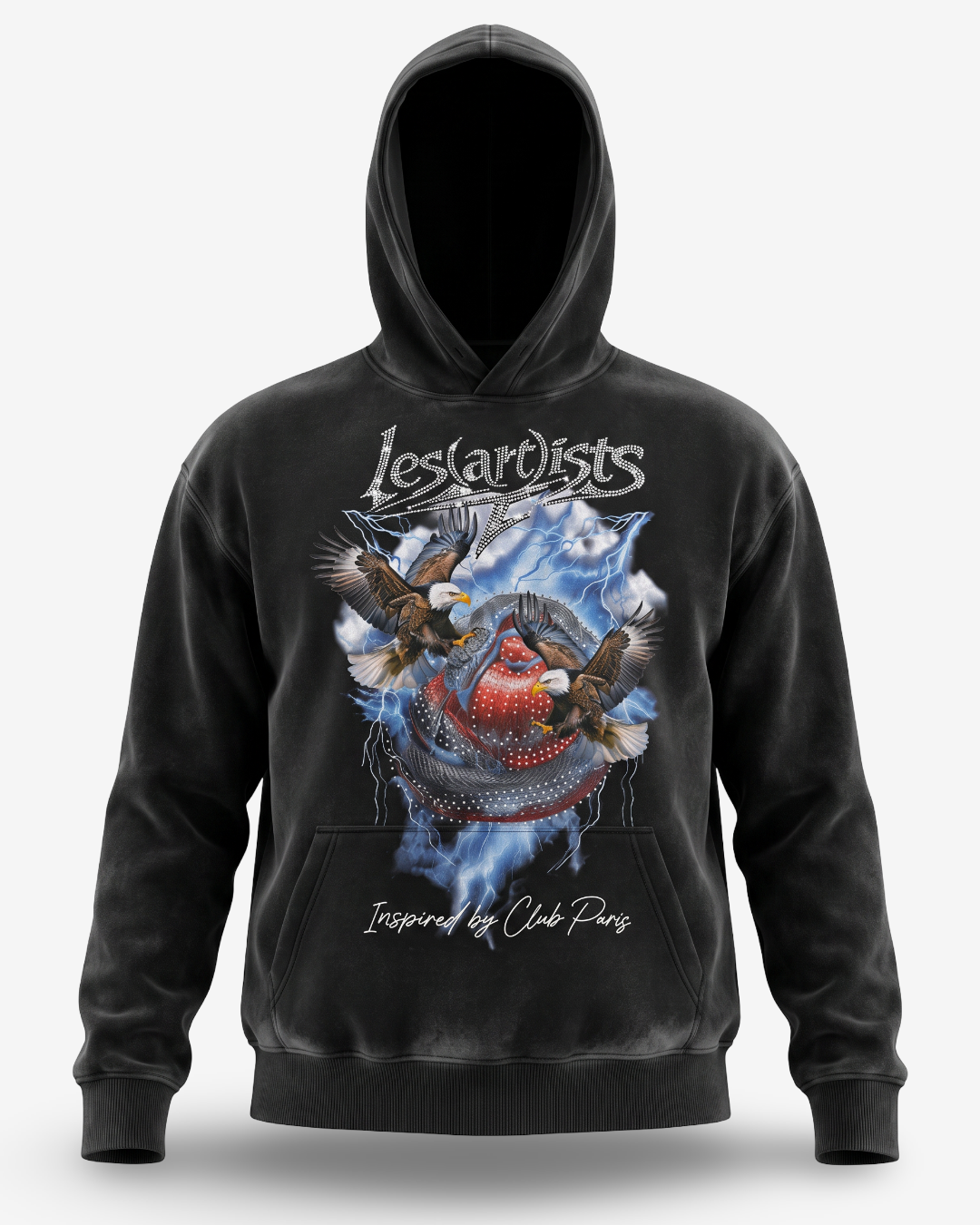 LES (ARTISTS) - HOODIE EAGLE STORM