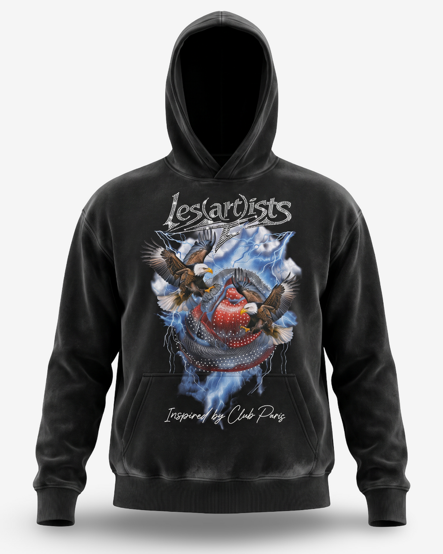 LES (ARTISTS) - HOODIE EAGLE STORM