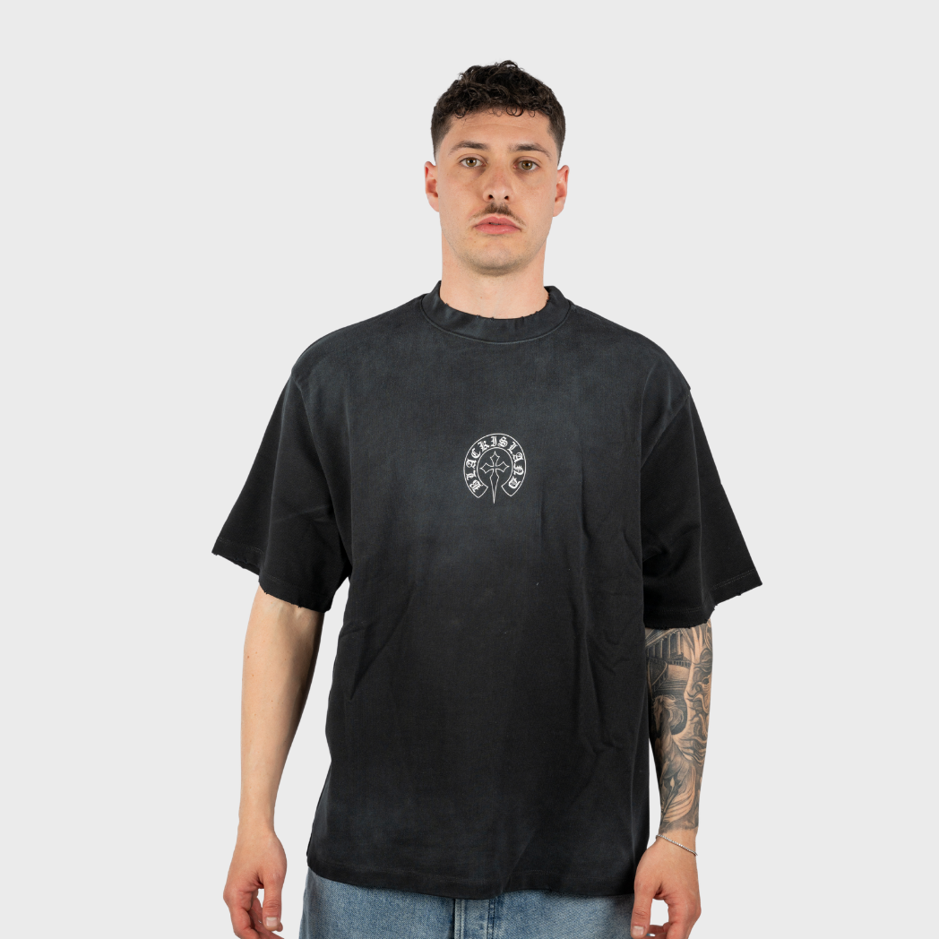 Black Island Oversized Graphic Printed T-Shirt 1987