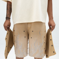 PAPER MONEY - DUALFLAME SHORTS TAN