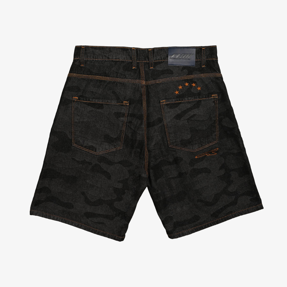 Artsupermoney Shorts Camo - Black