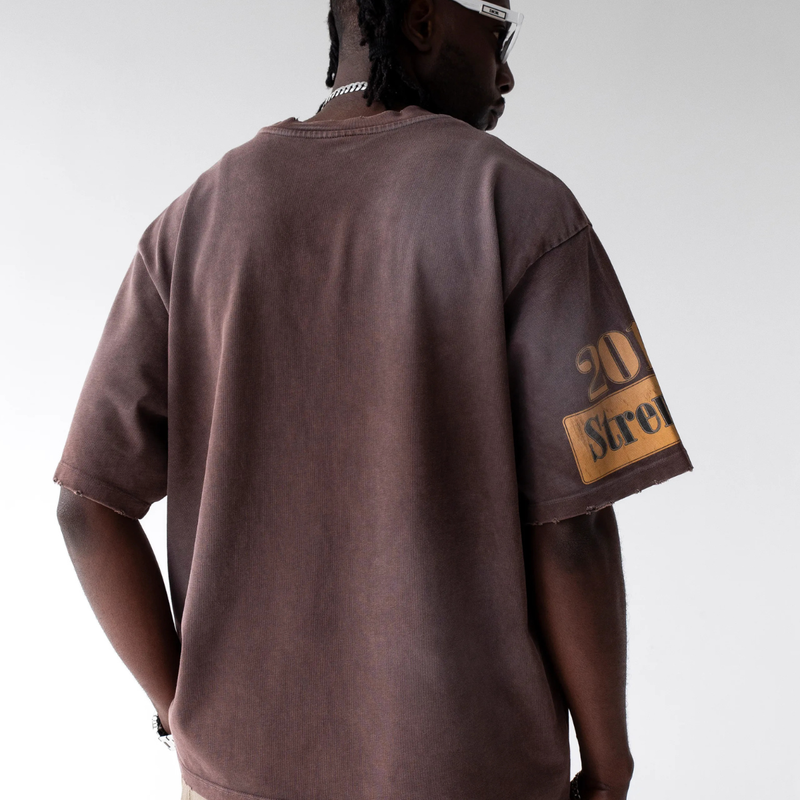 Black Island T Shirt 2002 - Brown