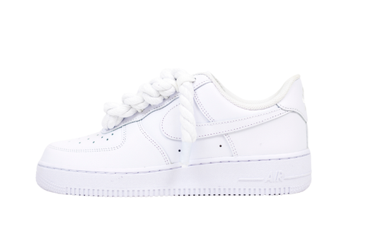 Air Force White Corda Laces Bianca