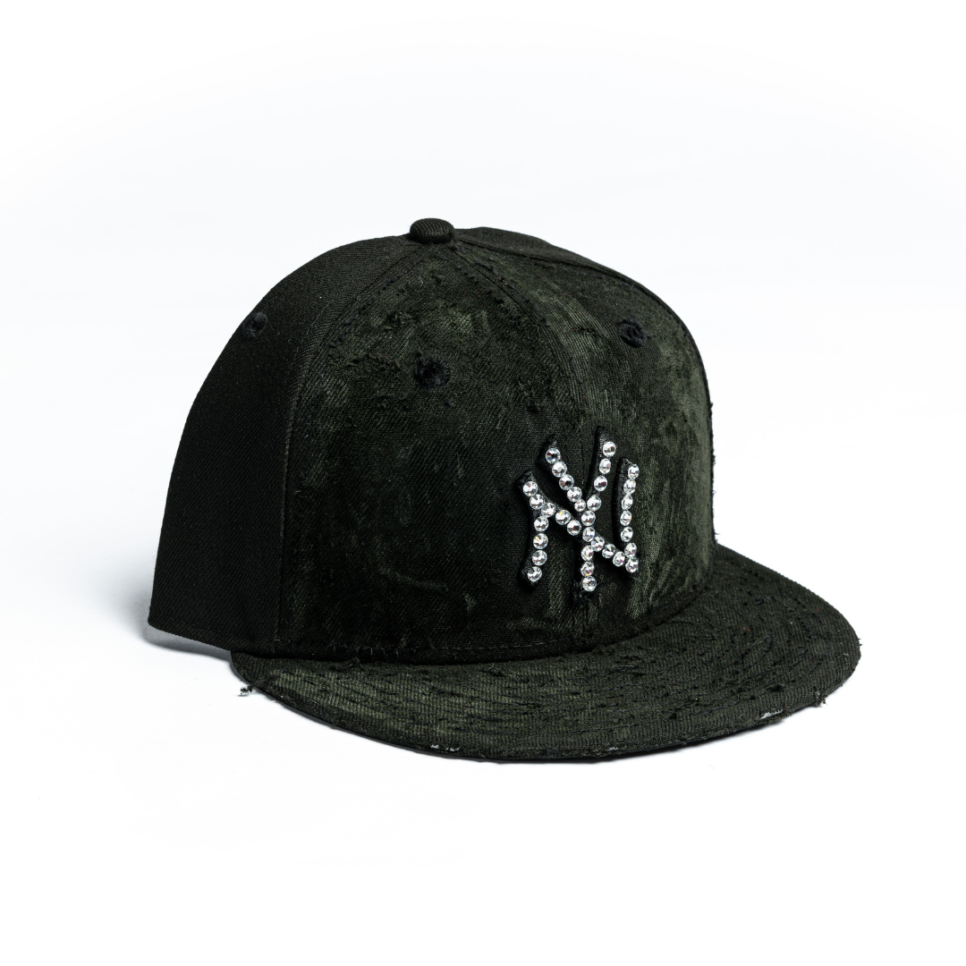 New Era Black - NY CUSTOM WASHED BLACK