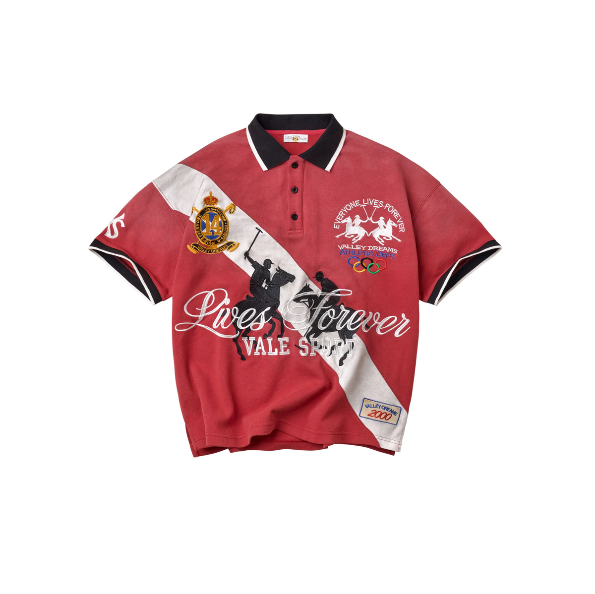 VALLEY - LONDON POLO RED