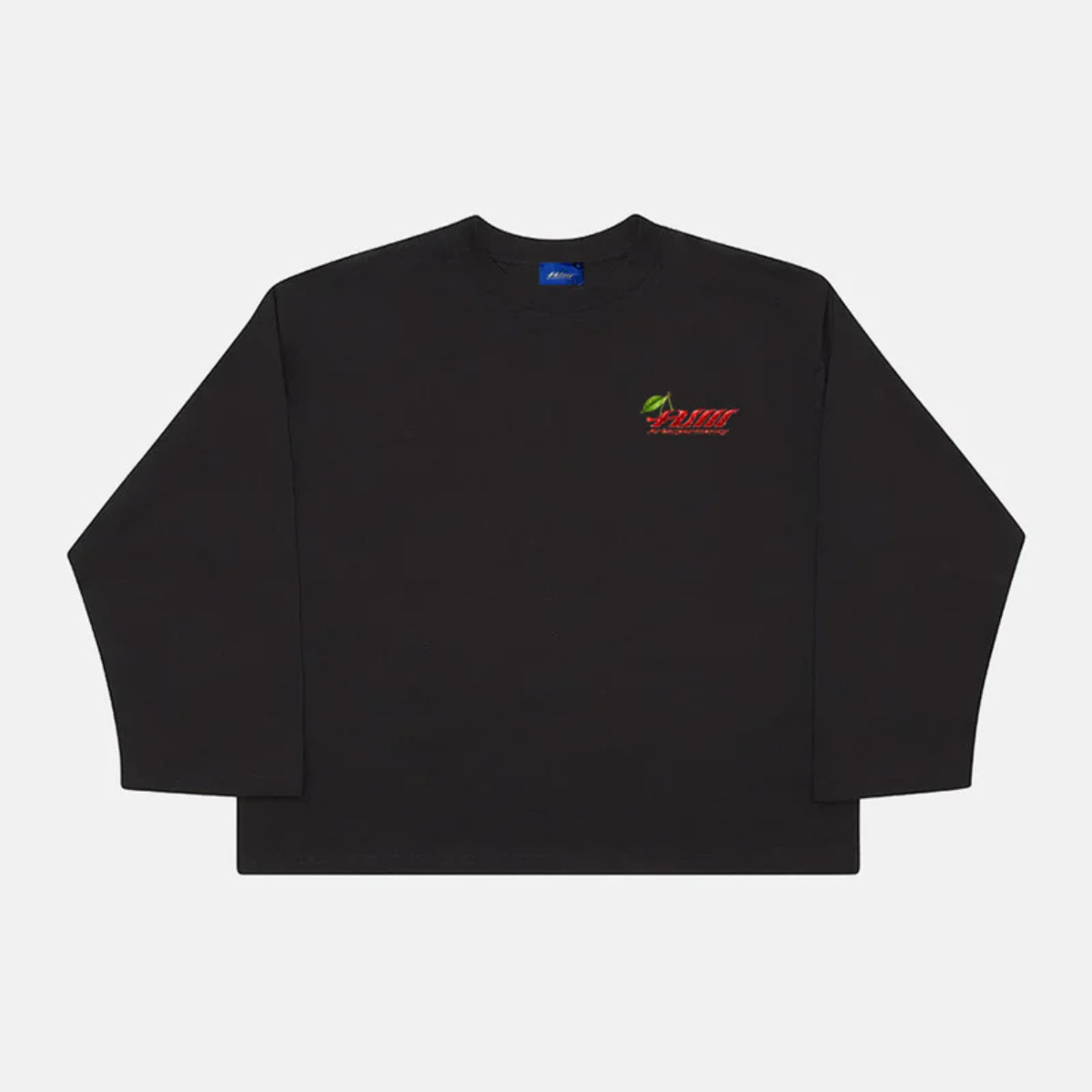 Artsupermoney Long Sleeve Cherry - Nero