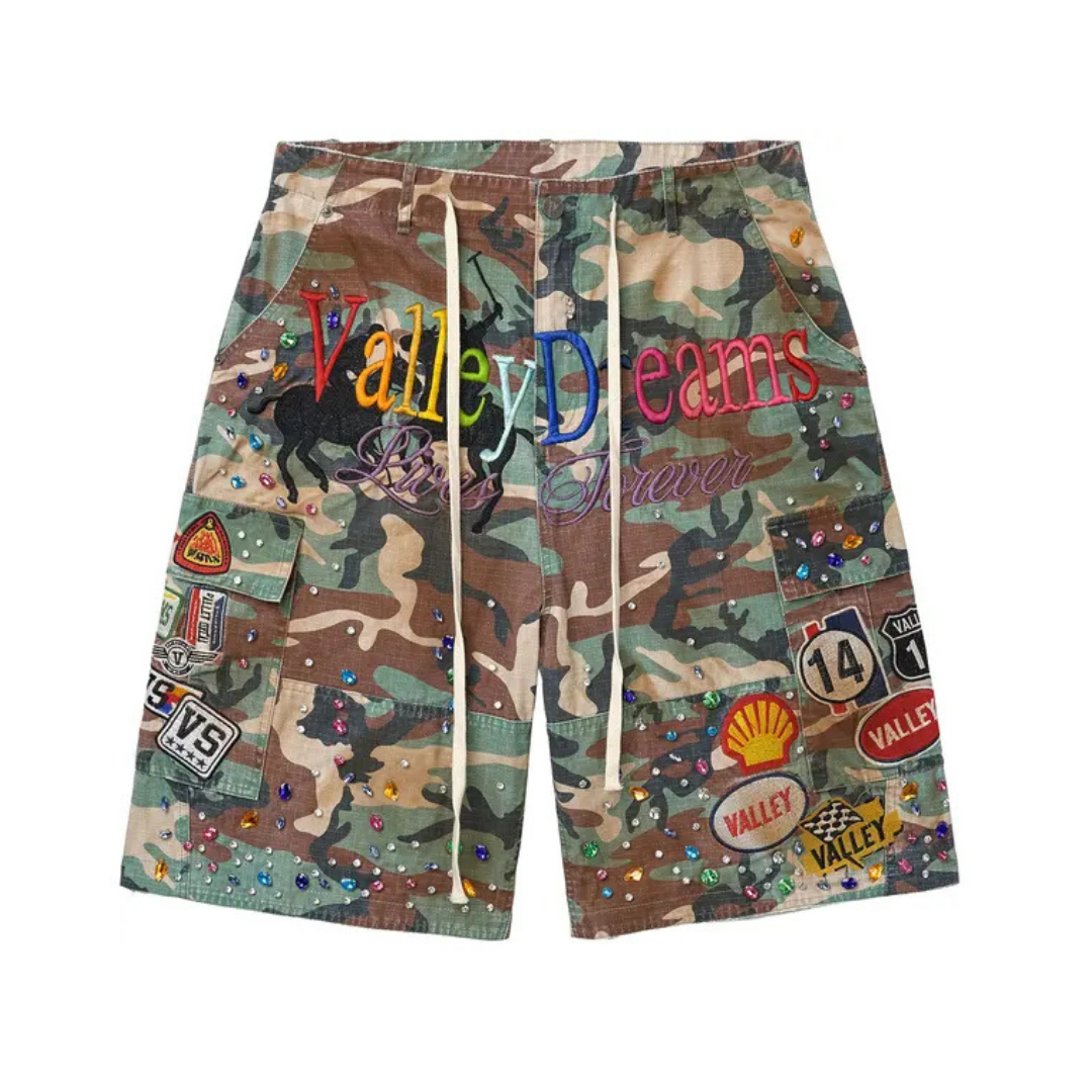 VALLEY - DIY CAMO JORTS