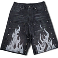 PAPER MONEY - DUALFLAME SHORTS BLACK