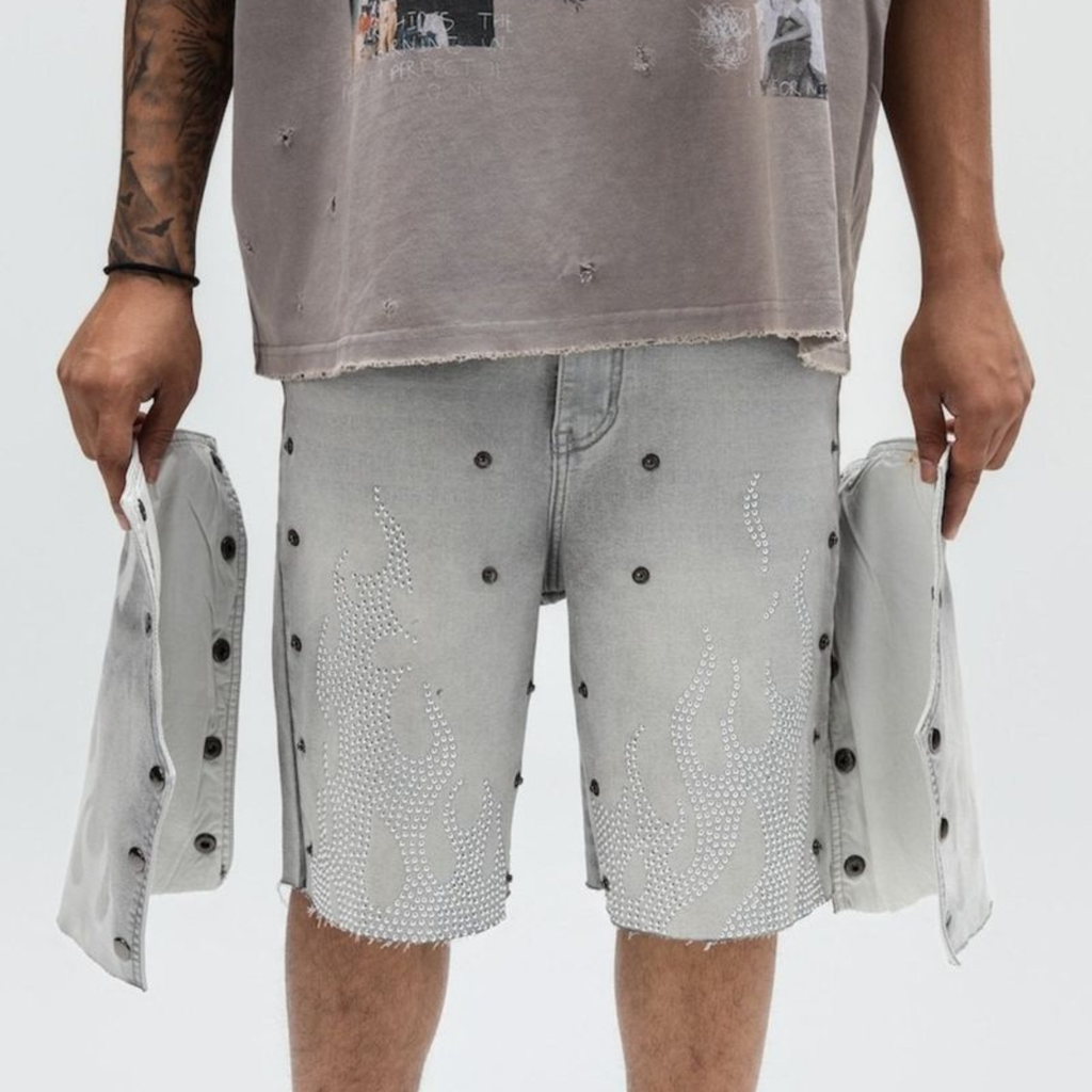 PAPER MONEY - DUALFLAME SHORTS GREY