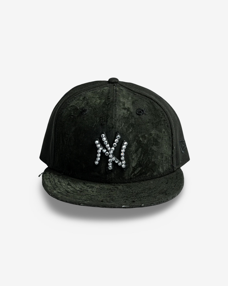 New Era Black - NY CUSTOM WASHED BLACK