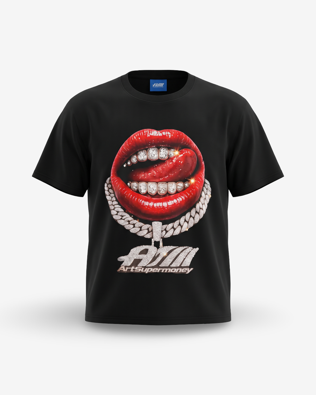 Artsupermoney Tee Grillz - Nero