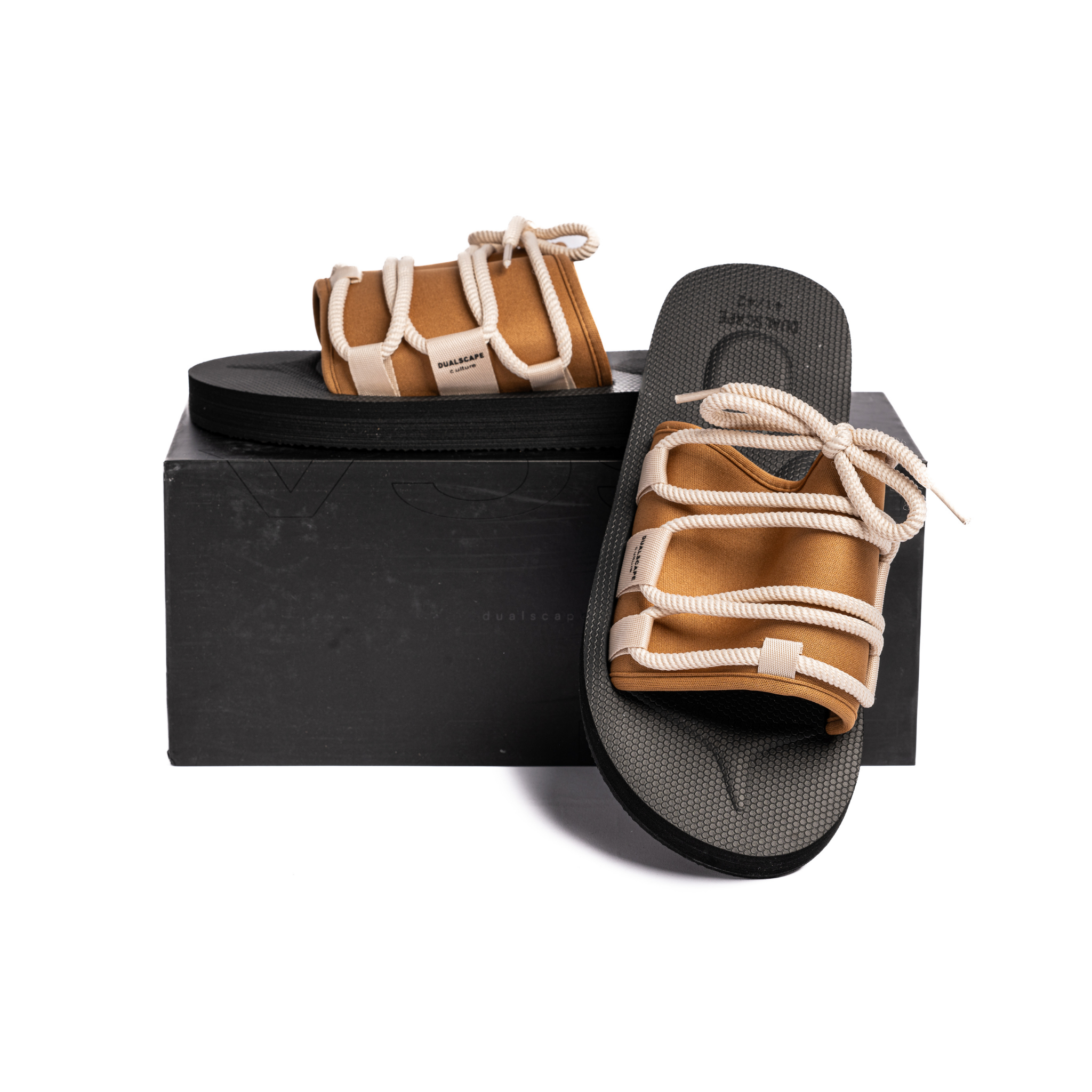 DUALSCAPE CIABATTA ROPE 2026 - NERO/MARRONE