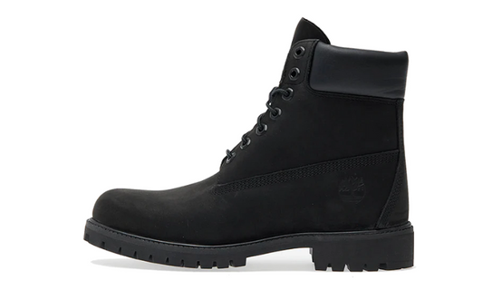 TIMBERLAND PREMIUM BLACK 6 Inch Lace Up Waterproof Boot