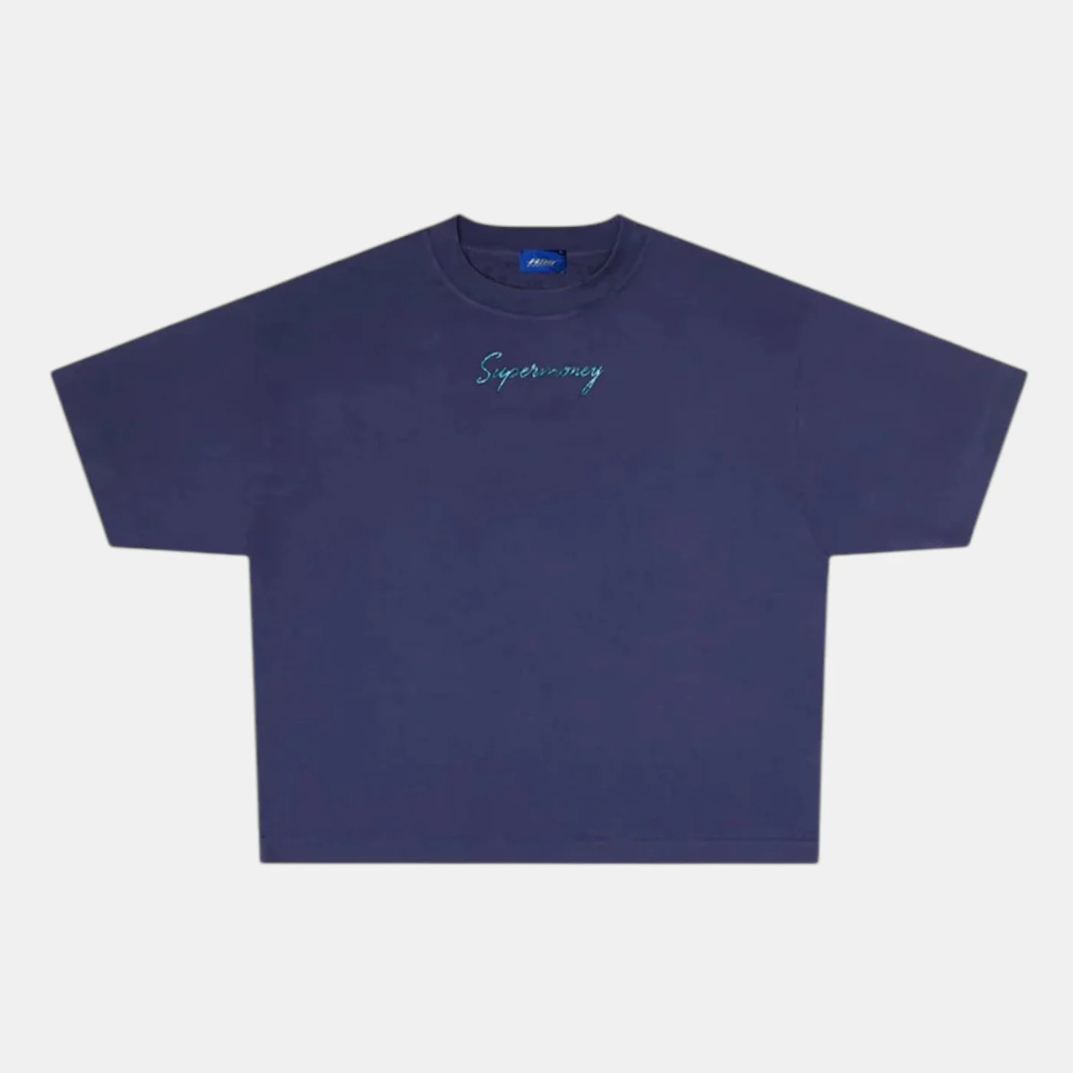 Artsupermoney Tee Pixel - Navy