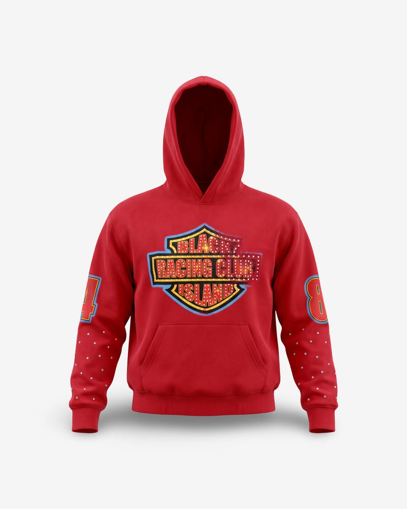 BLACK ISLAND - HOODIE RED 1979